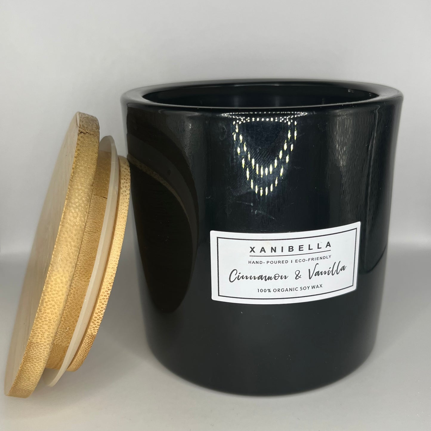 Xanibella Assorted Black Gloss Jar Candles