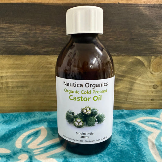 Castor Oil - Organic Cold Pressed - 200ml