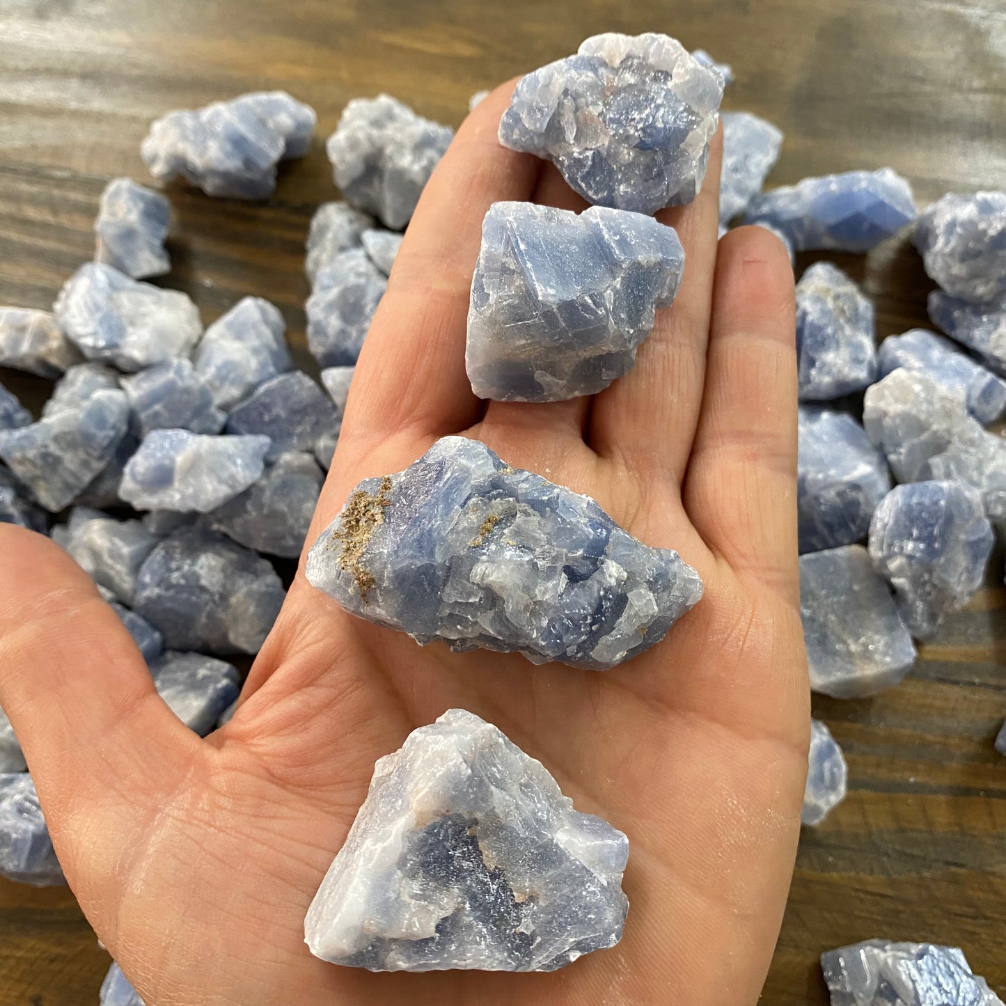 Blue Calcite Rough