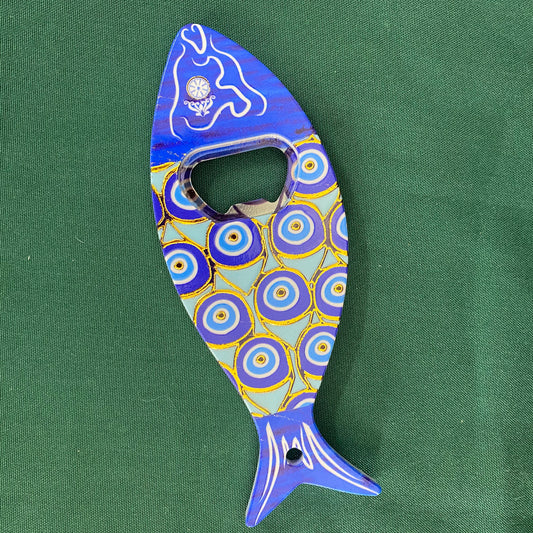 Evil Eye Fish Bottle Opener- 14cm