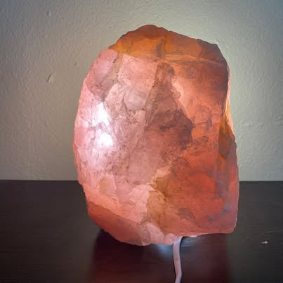 Rose Quartz Lamp