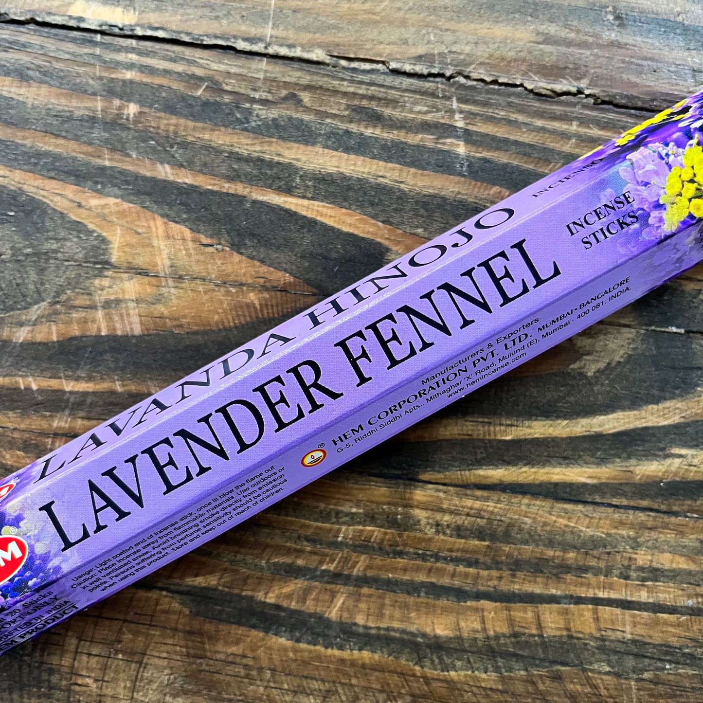 Assorted Hem Incense Tube ( Hex )