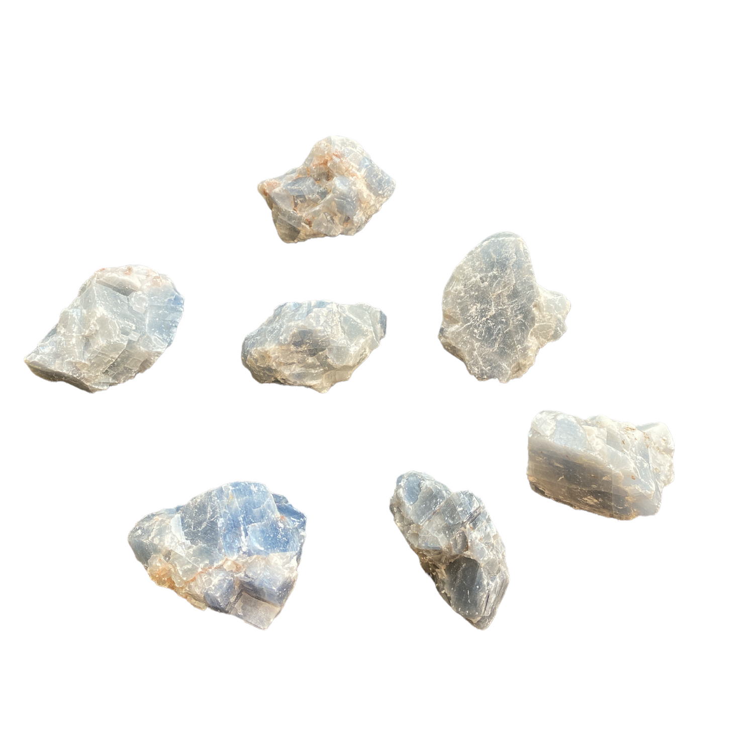 Blue Calcite - Crystal Geological