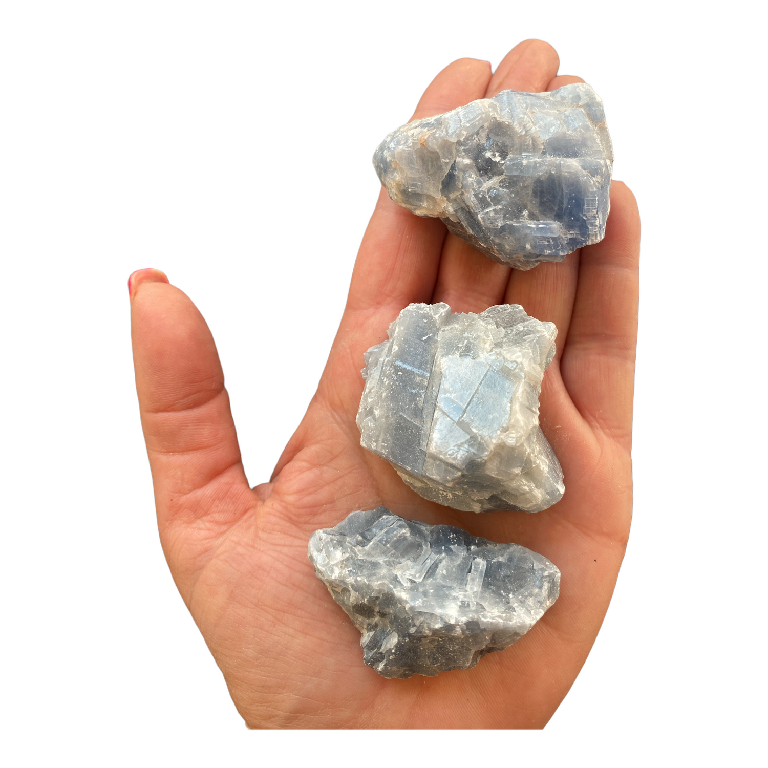 Blue Calcite - Crystal Geological